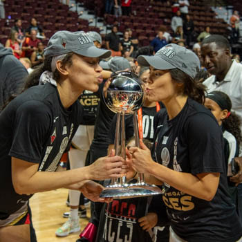 Las Vegas Aces WNBA FInals 2023 Champions Congratulations Girls